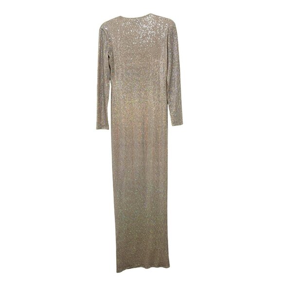 The Sei $679 Frost Crystals Keyhole Maxi Formal Dress Size Small NWT - Picture 10 of 10